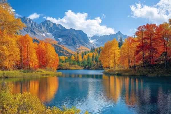 Demo landscape for previewing image filters